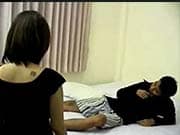 2สาว จอมหื่น รุมขึ้นขย่มผู้ชาย เตียงแทบหัก เสียงไทย