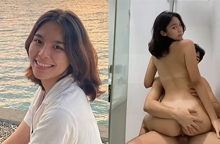 สาวไทย ยืนให้แฟนซอยหีในห้องน้ำ ก่อนขึ้นโยกเย็ด อย่างเสียว