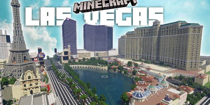 ผู้เล่นสร้างซ้ำทั้งสายลาสเวกัสใน Minecraft