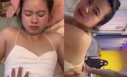 Onlyfans น้องบิ๋ม Bimxz  โดนควยกระแทกหี เย็ดท่าหมา ก่อนนอน