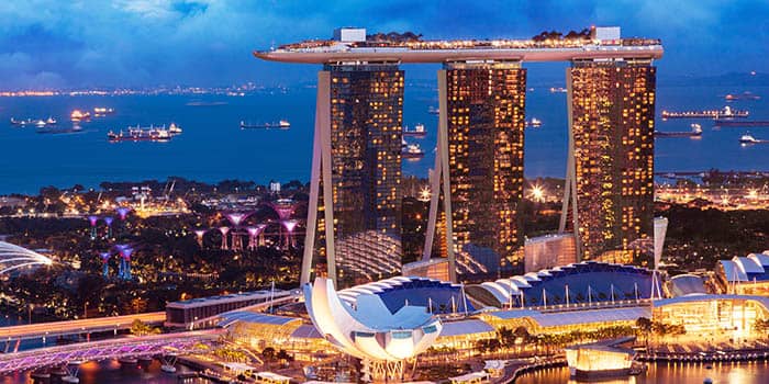 สิงคโปร์ต่ออายุใบอนุญาตการเปิดบ่อนคาสิโนของ Marina Bay Sands