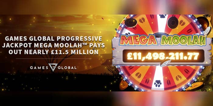 เกมโกลบอลของเกม Mega Moolah มอบรางวัลจากหน้าแจ๊คพอตมูลค่า 15.6 ล้านดอลลาร์