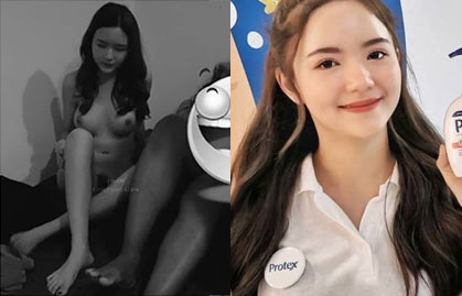 ห้องเชือด พริตตี้สาวไทย เคยโฆษณาสินค้าดัง แอบเย็ดในสตู