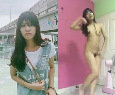 น้องนัท นักเรียนไทยเอวบาง เต้นโคฟเวอร์ แก้ผ้าถอดออกทีละชิ้น